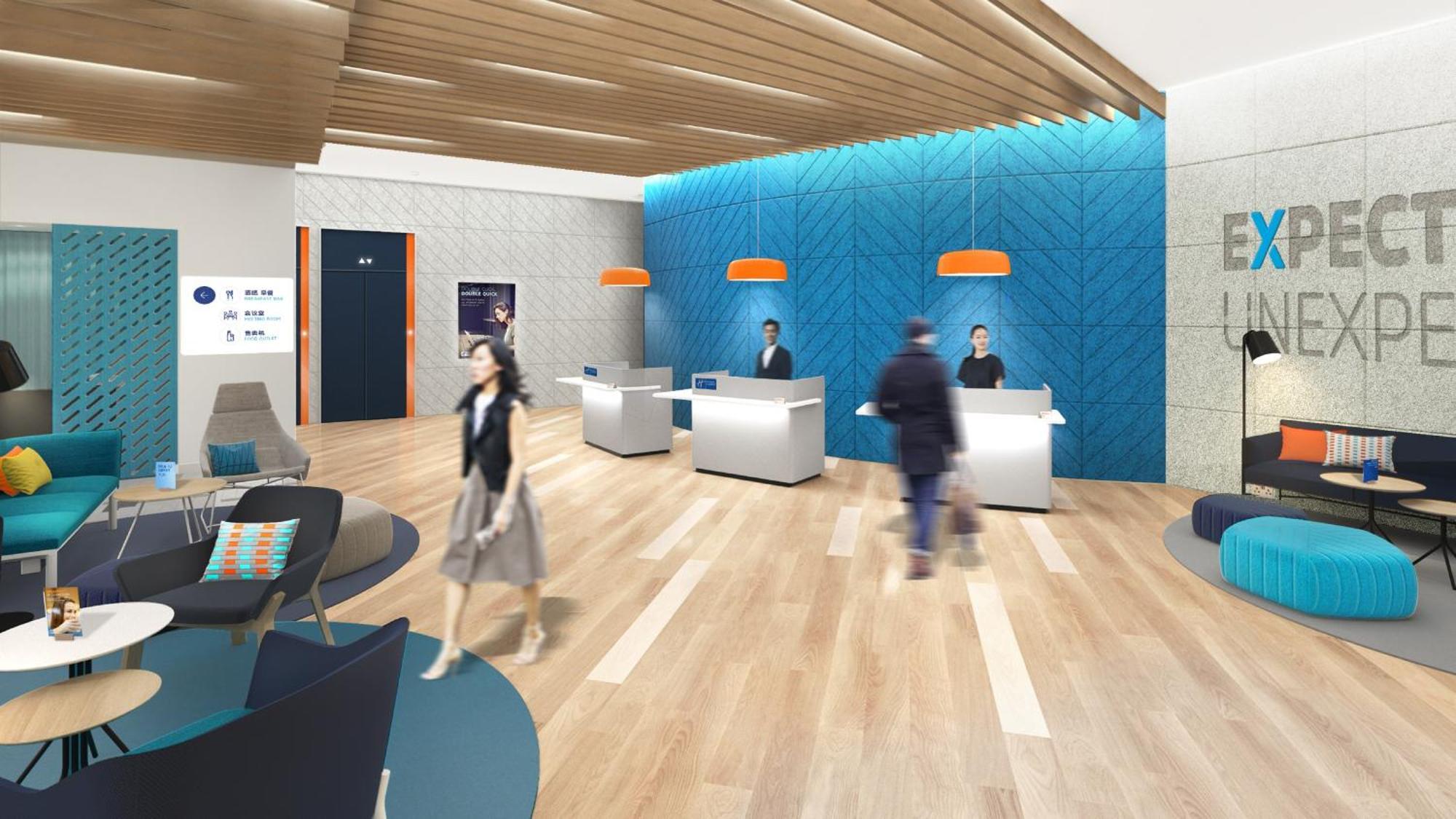 Holiday Inn Express Shanghai Pujiang Lianhang Road By Ihg Exterior foto